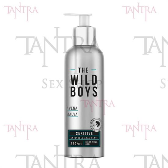 Lubricante anal con avena y malva The Wild Boys 250Gr.